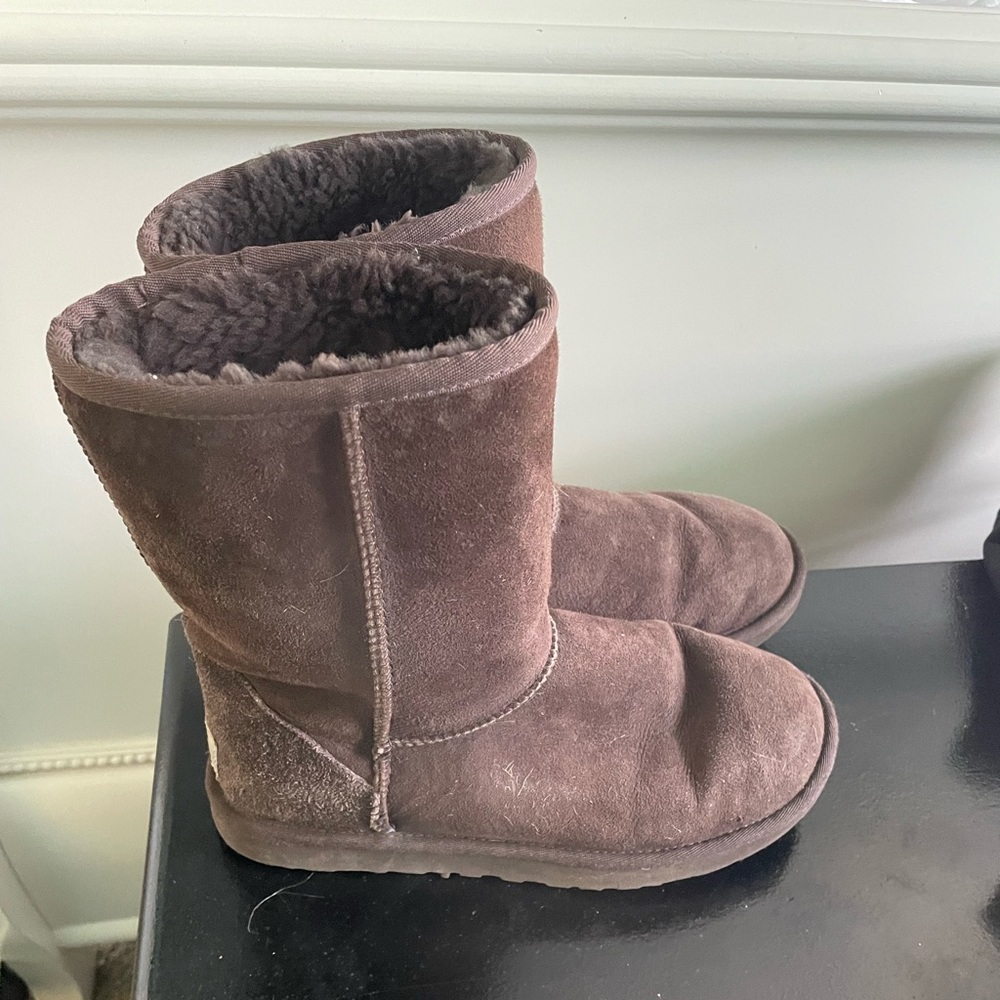 Dark Brown Classic Short UGG Boots